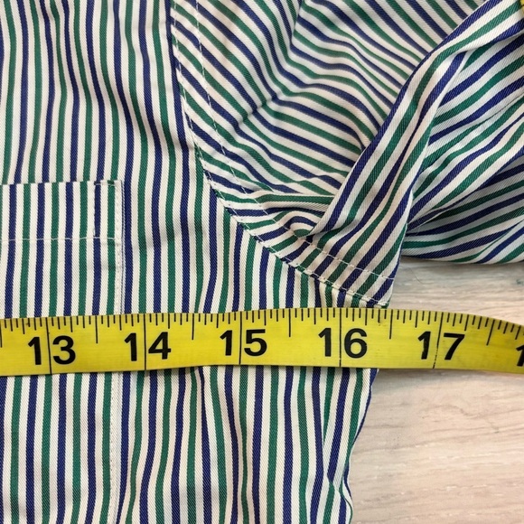 Theory Classic Striped Button-Down Shirt - Picture 5 of 7